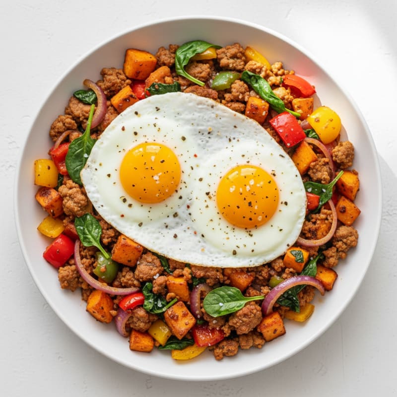 Hearty Grand Slam Breakfast Skillet