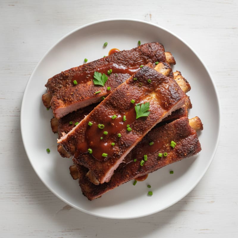 Smoked BBQ Pork Ribs