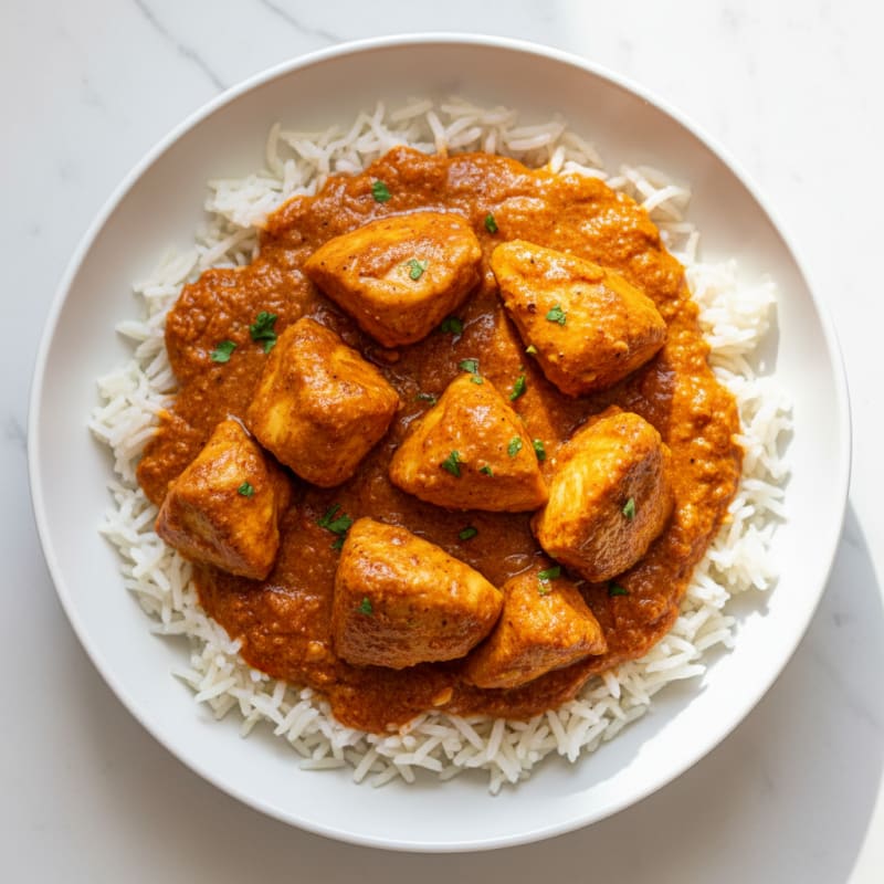 Tender Spiced Butter Chicken with Creamy Tomato Sauce