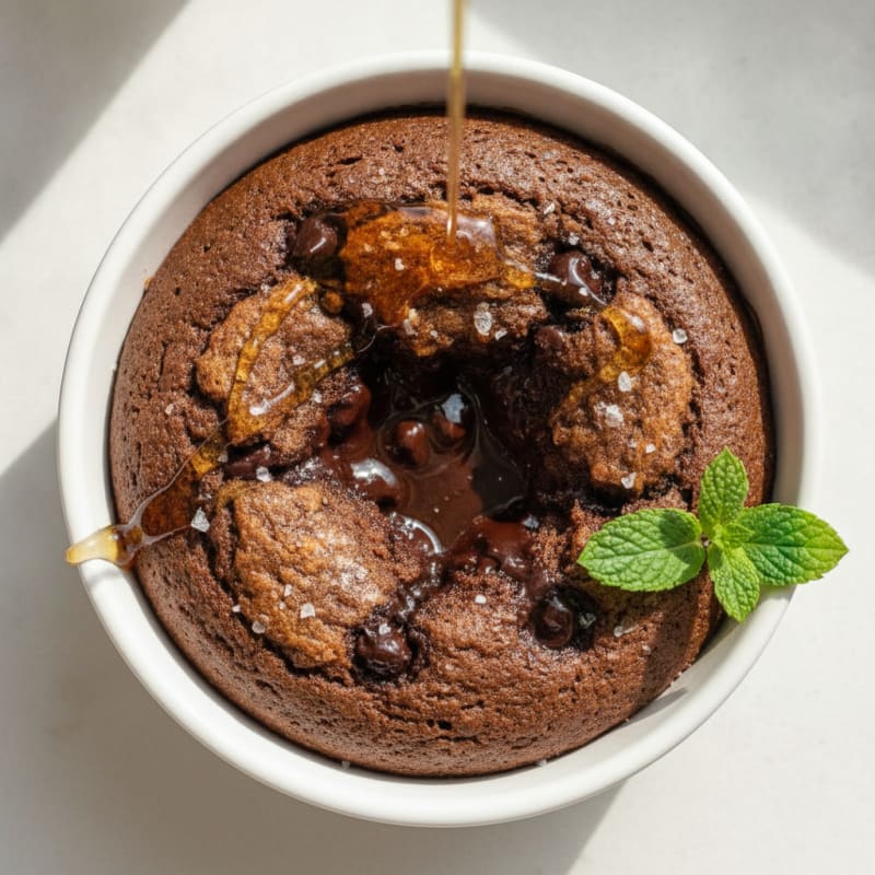 Decadent Chocolate Protein Mug Cake