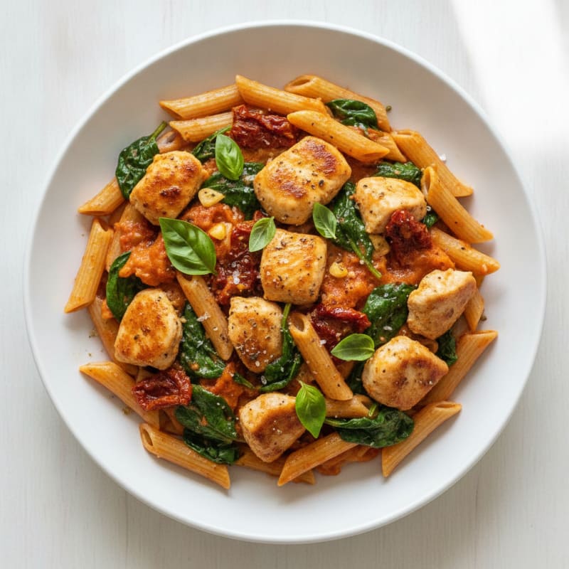 Sun-Dried Tomato Chicken Pasta