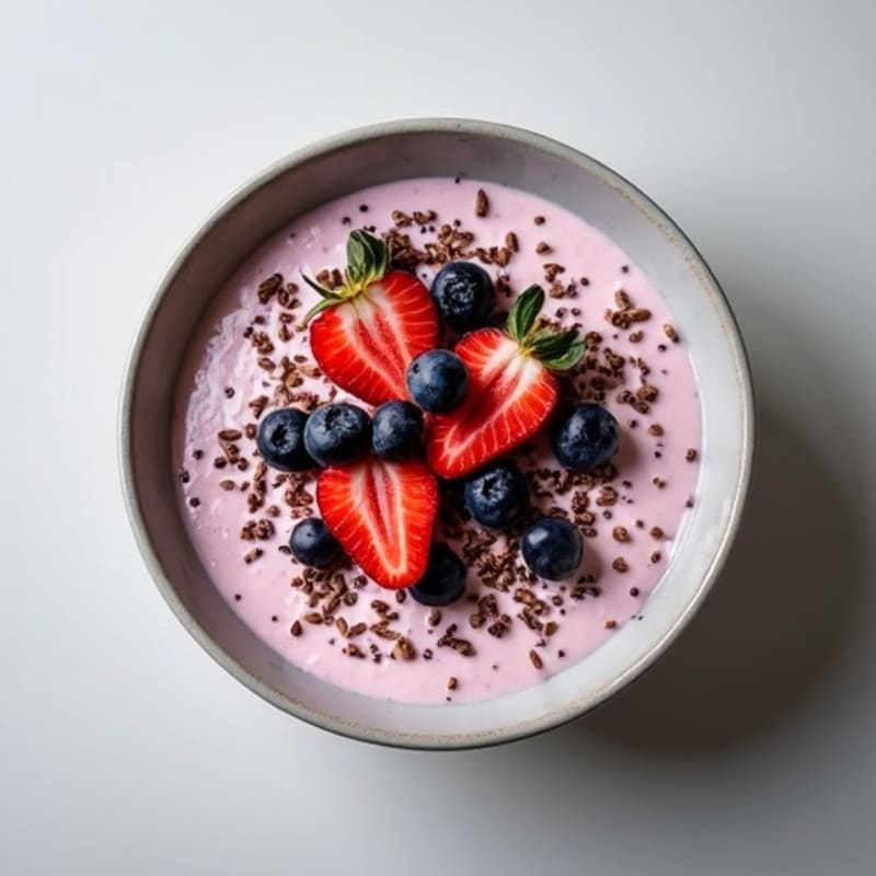 Berry Chia Seed Pudding