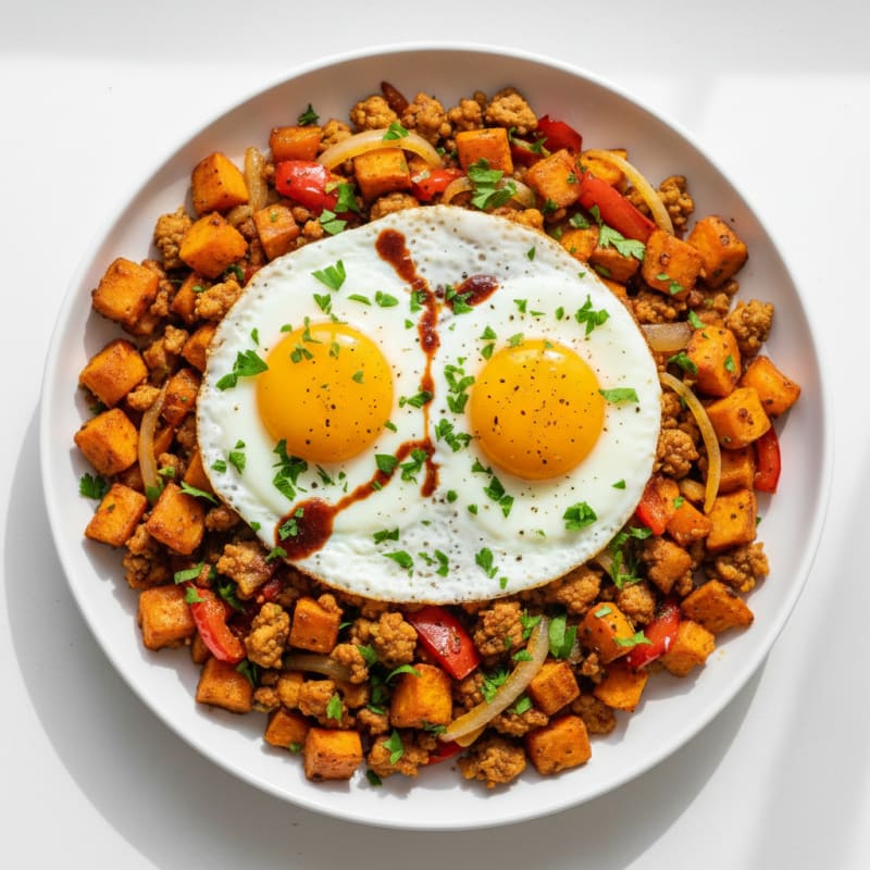 Hearty Grand Slam Breakfast Skillet