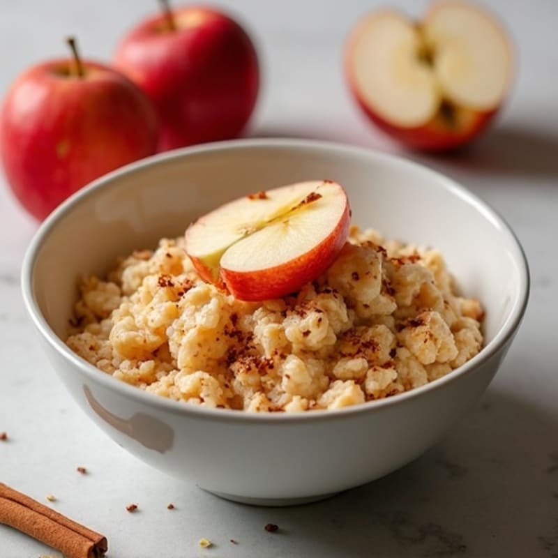 Protein-Rich Baked Apple Cinnamon Oats