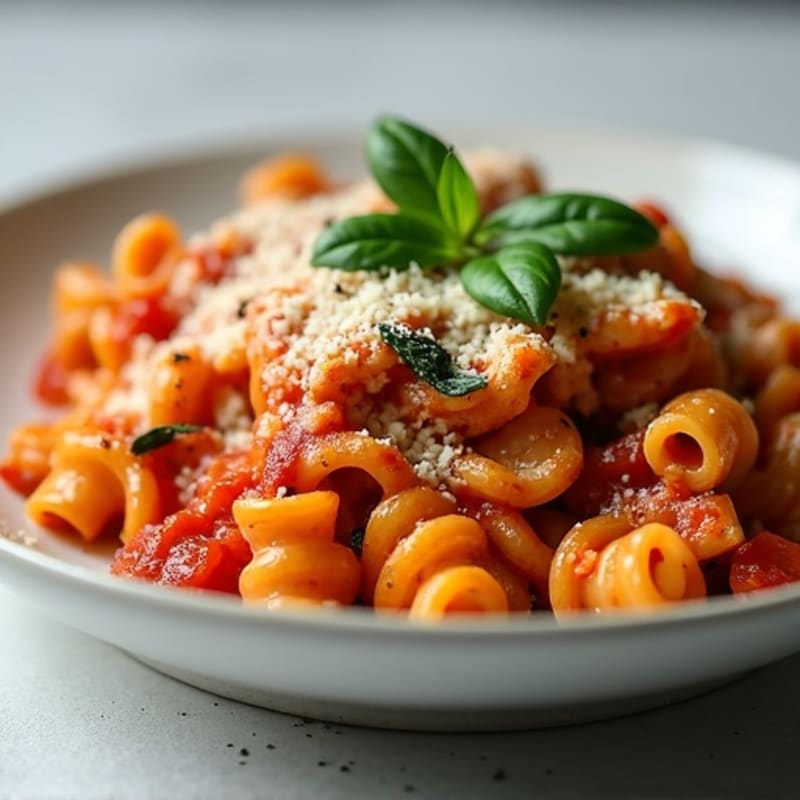 Protein-Packed Turkey and Ricotta Baked Ziti