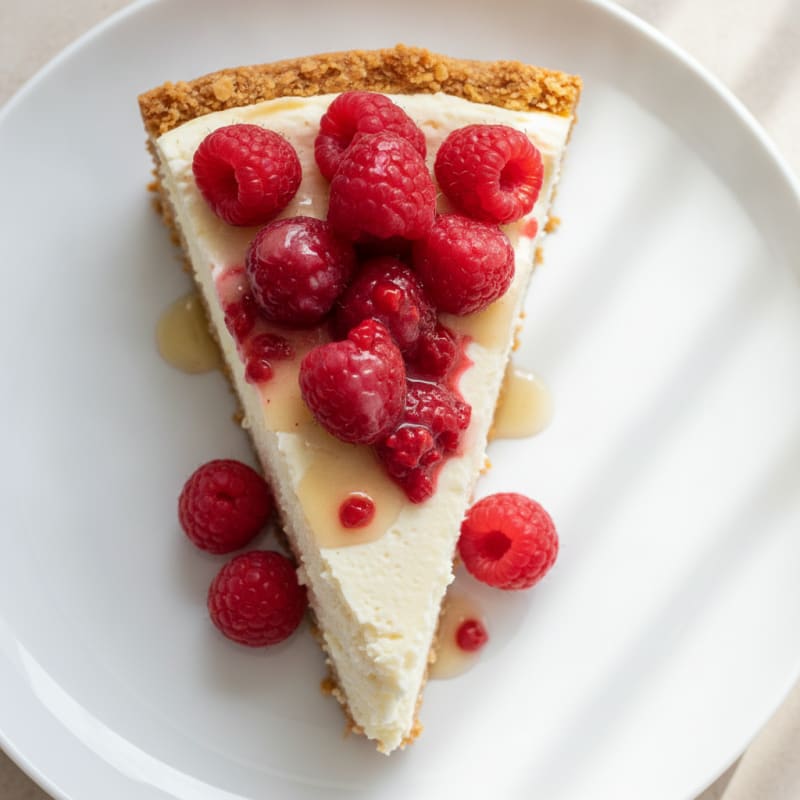 Creamy Greek Yogurt Protein Cheesecake