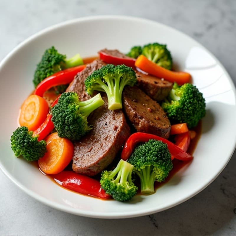 Lean Beef and Crisp Broccoli Stir-Fry