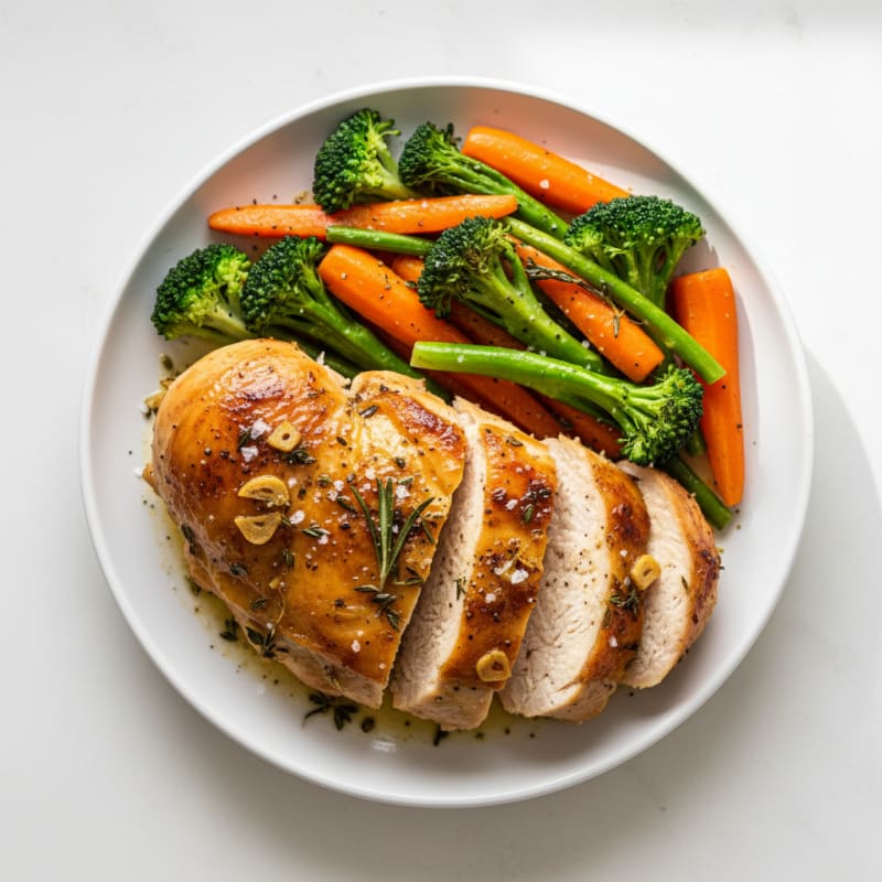 Garlic Herb Roasted Chicken