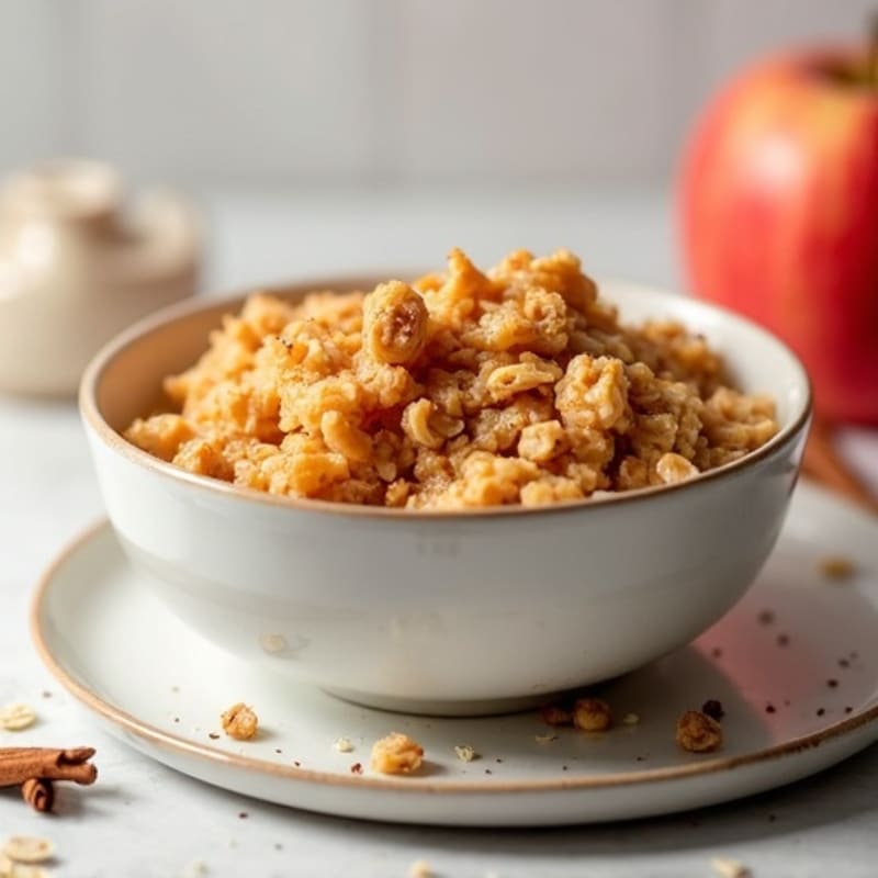 Protein-Packed Cinnamon Apple Baked Oats