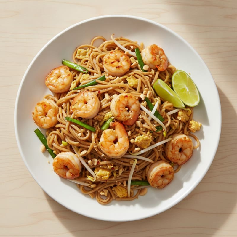 Shrimp Pad Thai Noodles