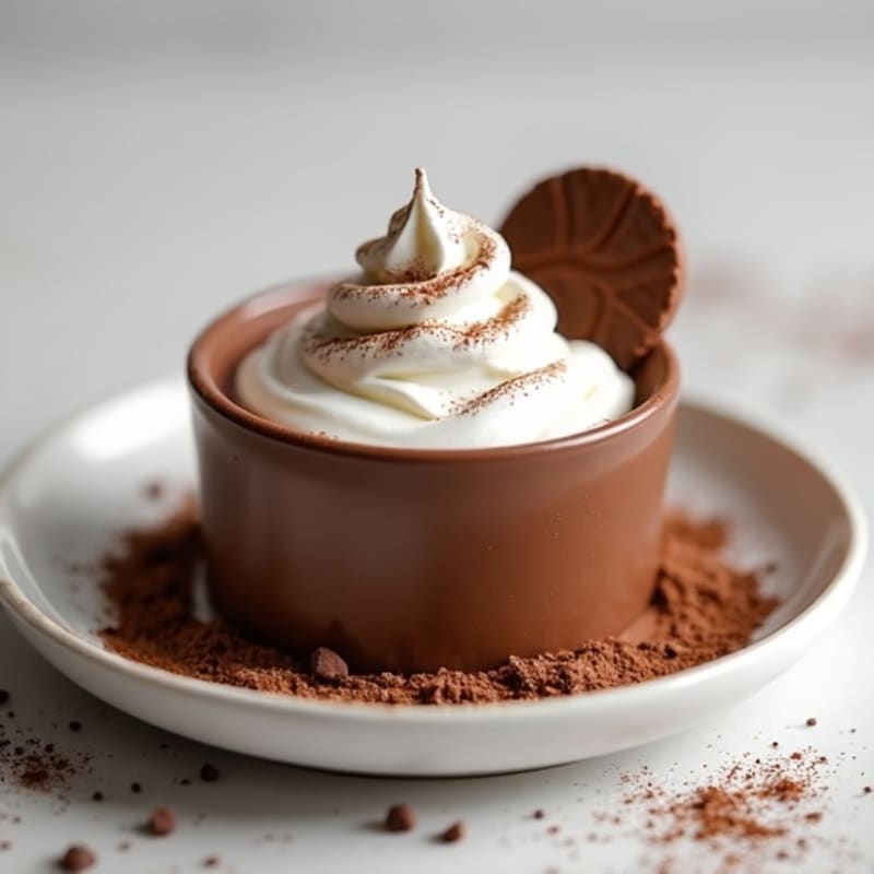 Silky Chocolate Protein Pudding with Greek Yogurt