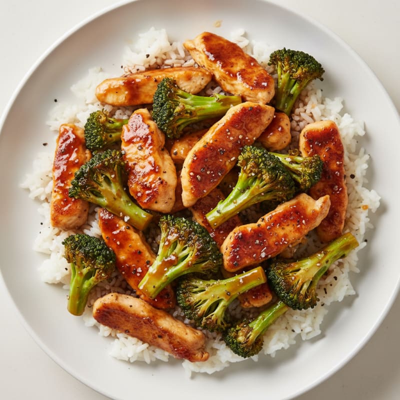 Teriyaki Chicken and Broccoli Stir-Fry