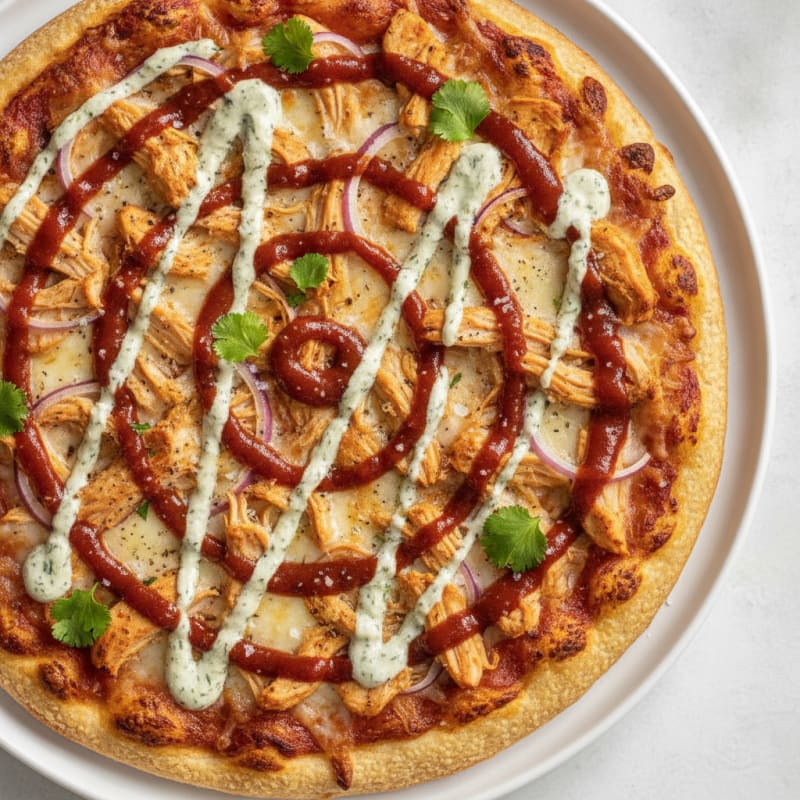 BBQ Ranch Chicken Pizza