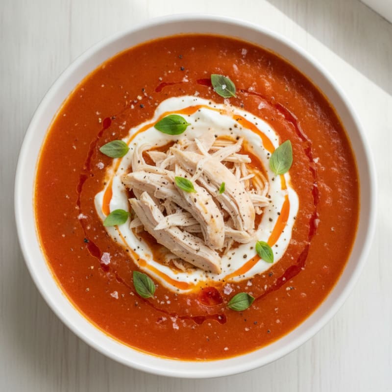 Hearty Tomato Basil Soup