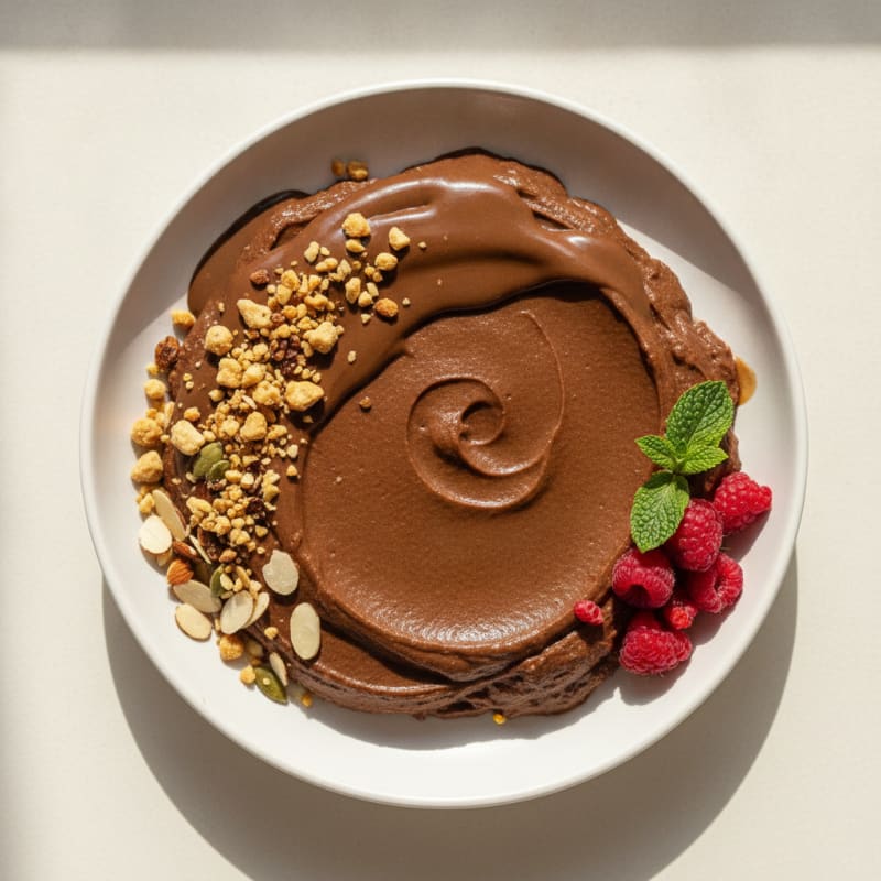 Silky Chocolate Protein Pudding