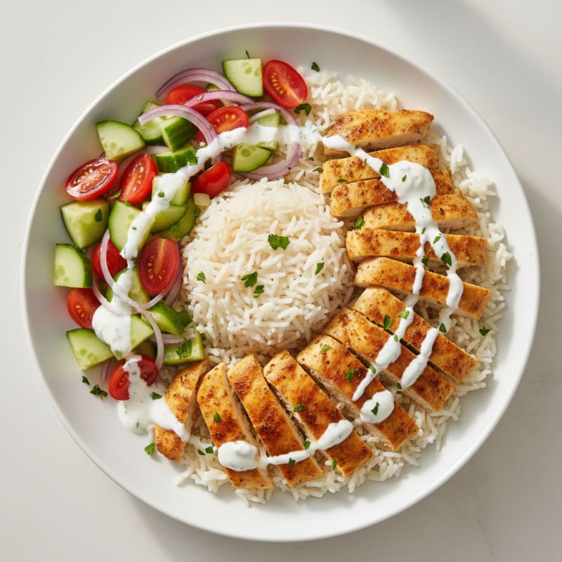 Chicken Shawarma Rice Bowl