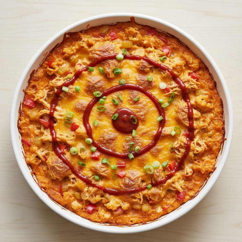 Creamy Buffalo Chicken Dip Skillet
