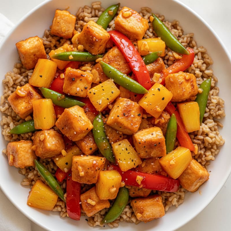 Sweet and Sour Chicken with Pineapple