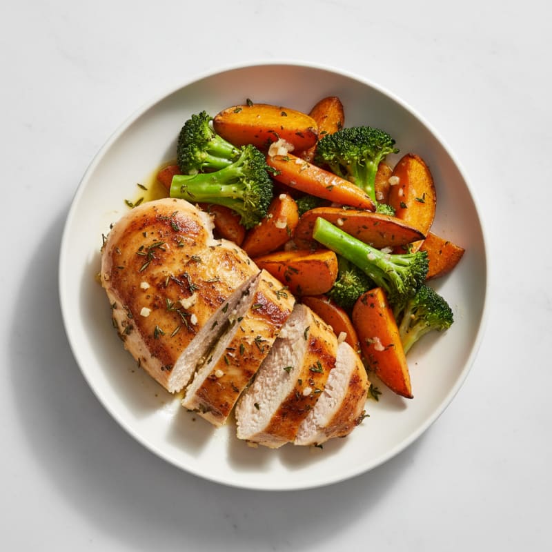Garlic Herb Roasted Chicken