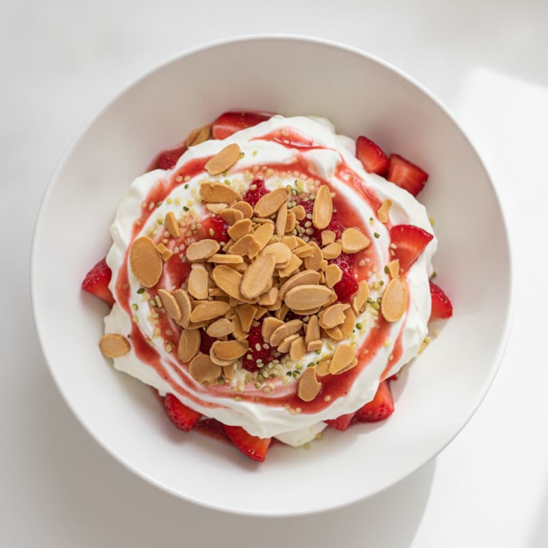 Creamy Protein Strawberry Yogurt Parfait