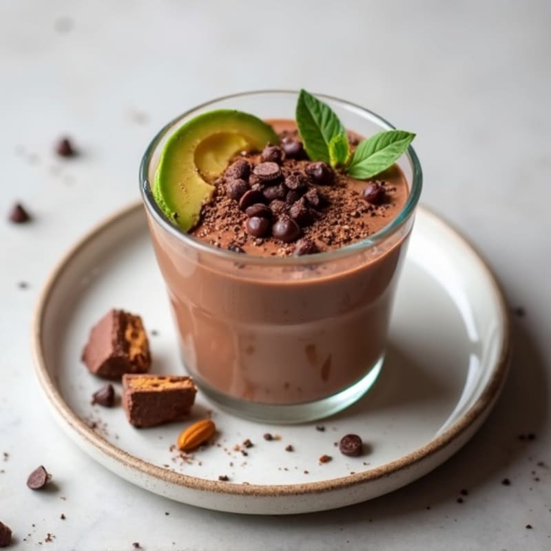 Creamy Greek Yogurt Chocolate Protein Pudding
