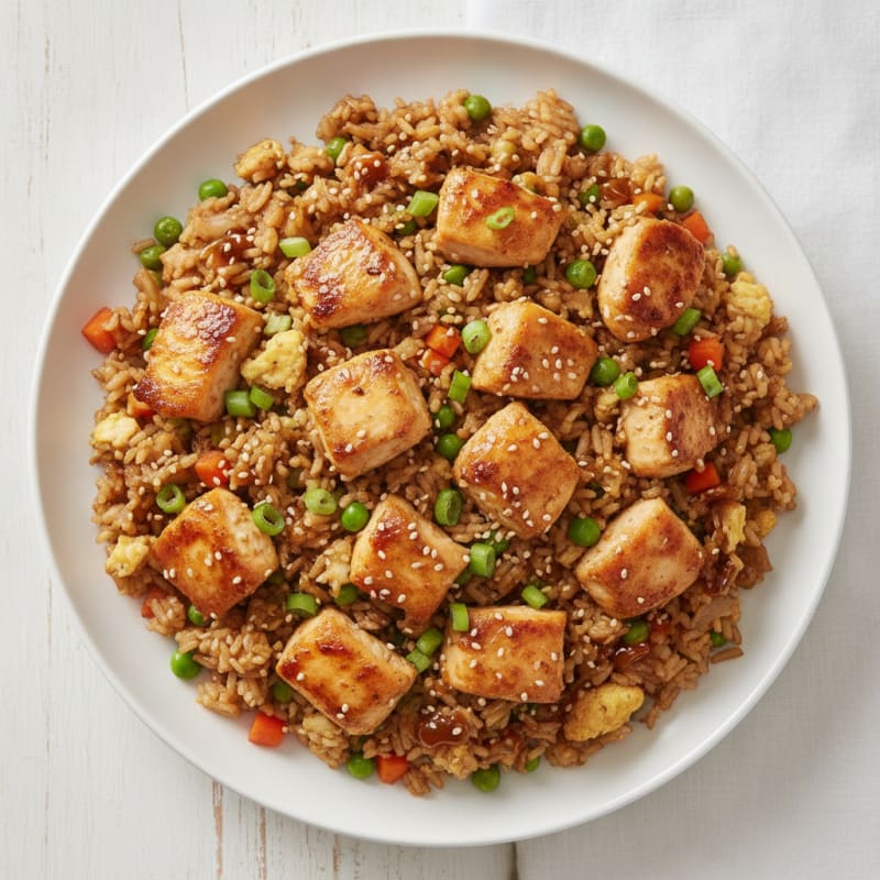 Chicken Fried Rice Skillet