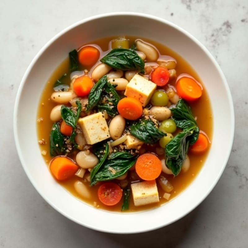 Hearty White Bean and Vegetable Stew