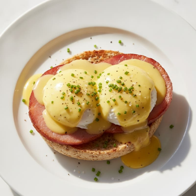 Classic Eggs Benedict with Hollandaise