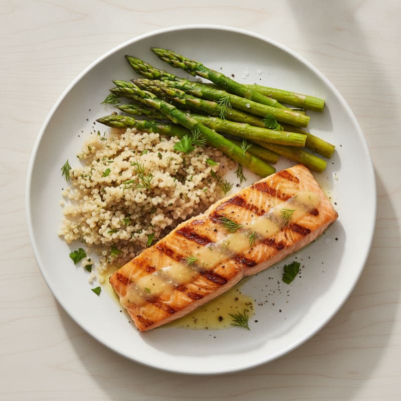 Lemon Herb Grilled Salmon
