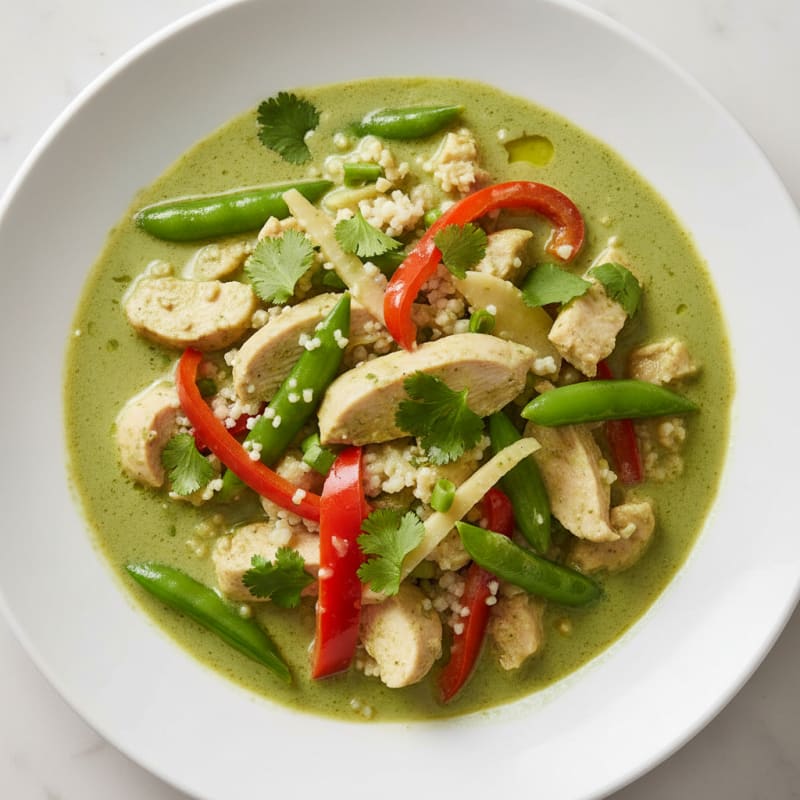 Creamy Thai Green Curry Chicken