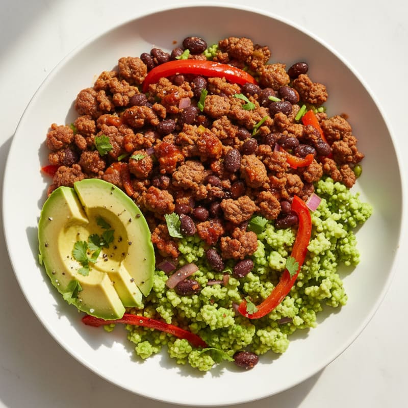 Smoky Chili-Lime Beef Taco Bowl