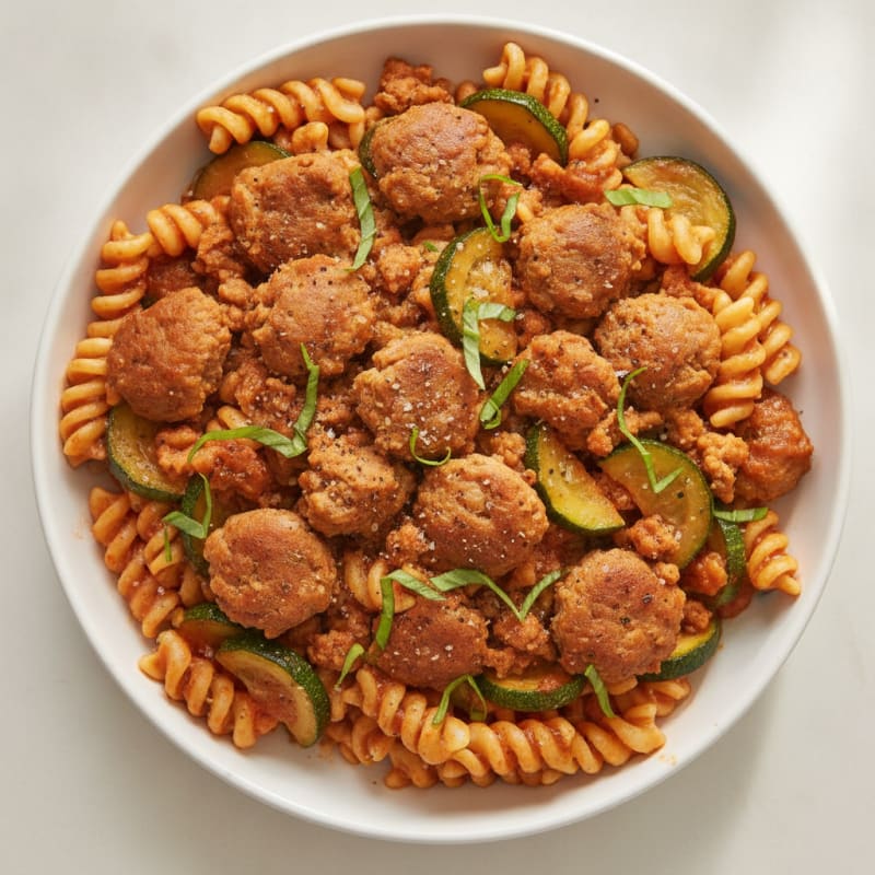 Italian Sausage Pasta with Marinara
