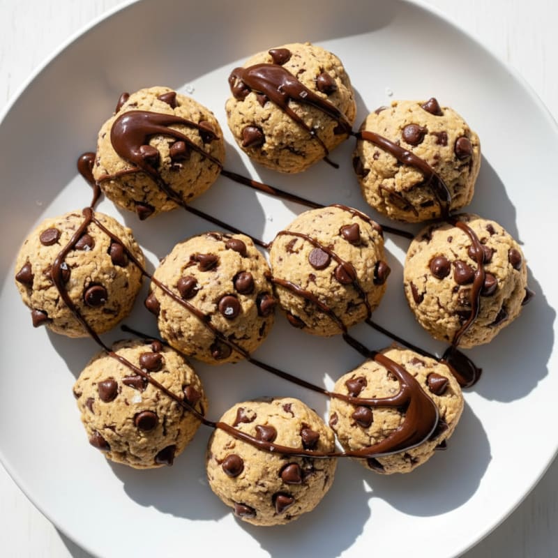 Chewy Chocolate Chip Cookie Dough Bites