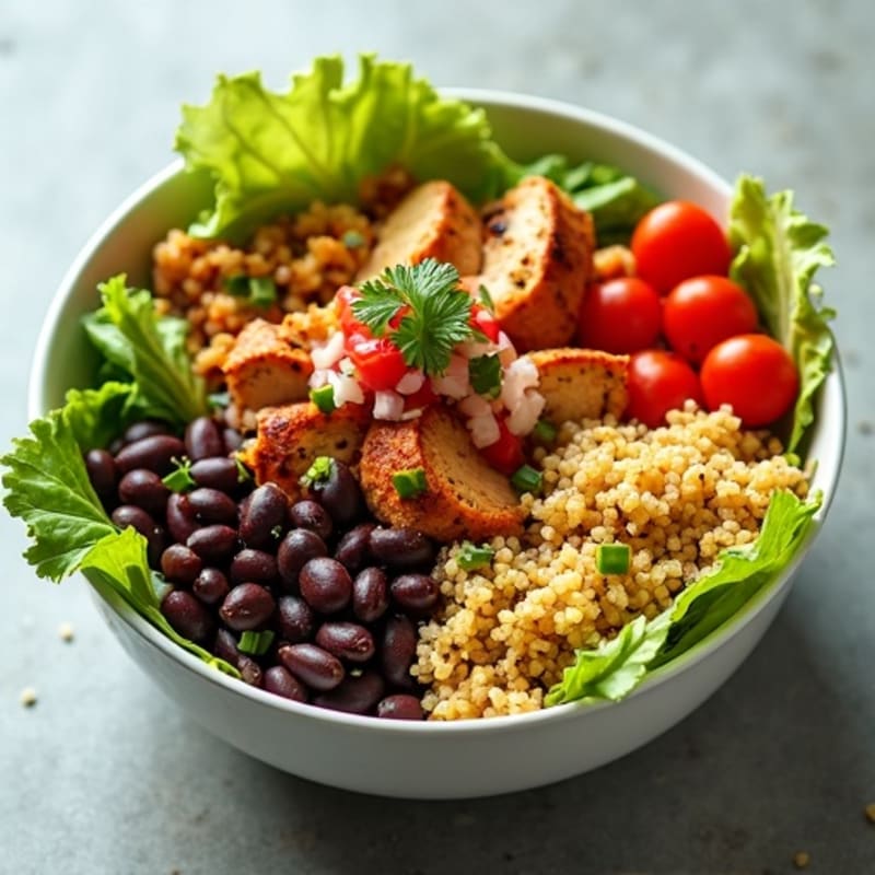 Hearty Black Bean Burrito Bowl