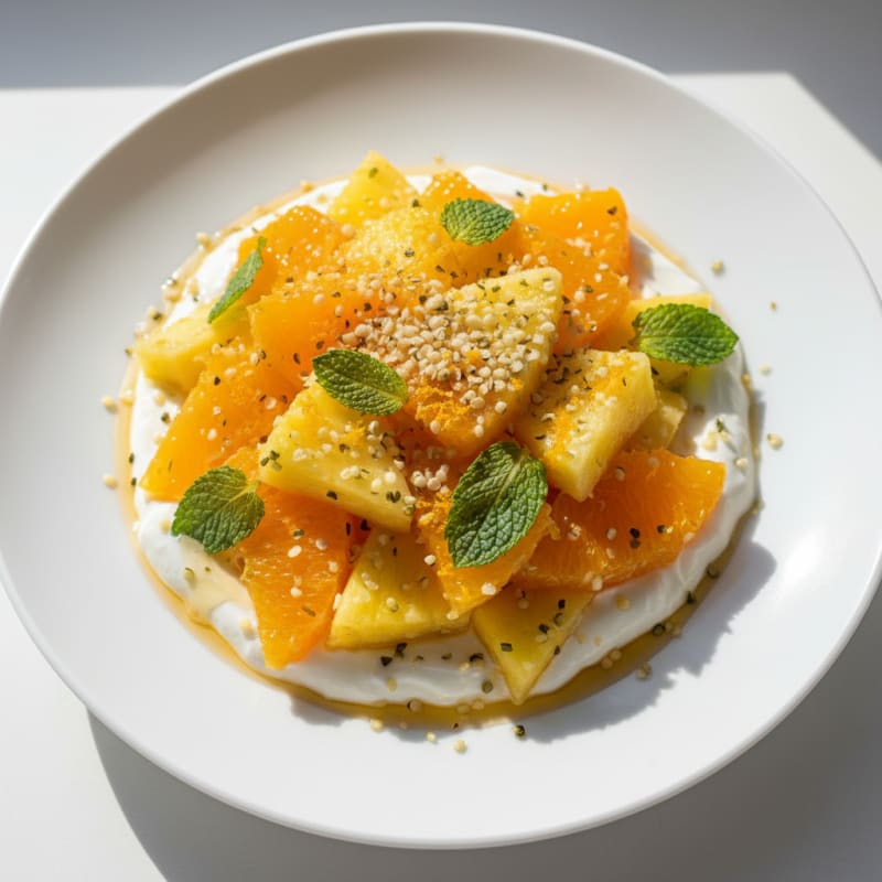 Zesty Orange and Pineapple Fruit Medley