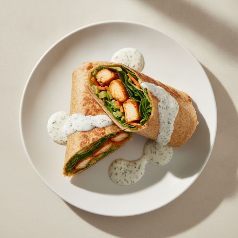 Buffalo Ranch Chicken Wrap