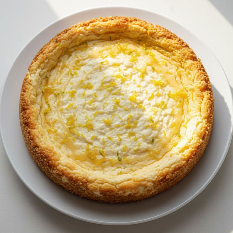 Cottage Cheese and Whey Protein Cheesecake