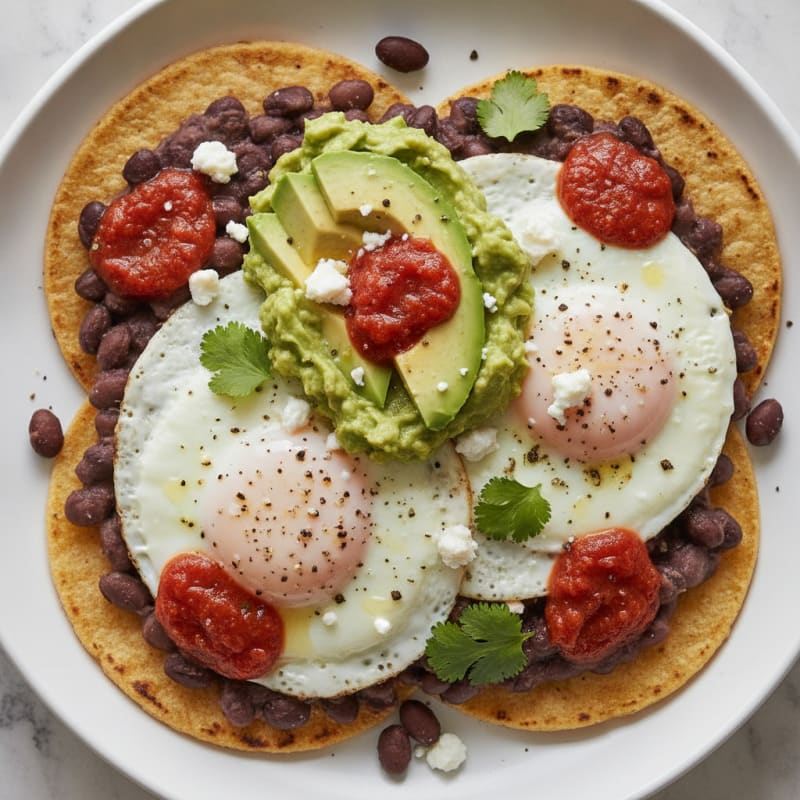 Huevos Rancheros with Avocado