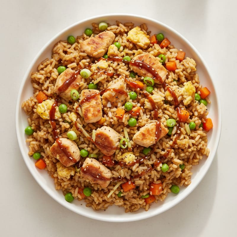 Chicken and Vegetable Fried Rice