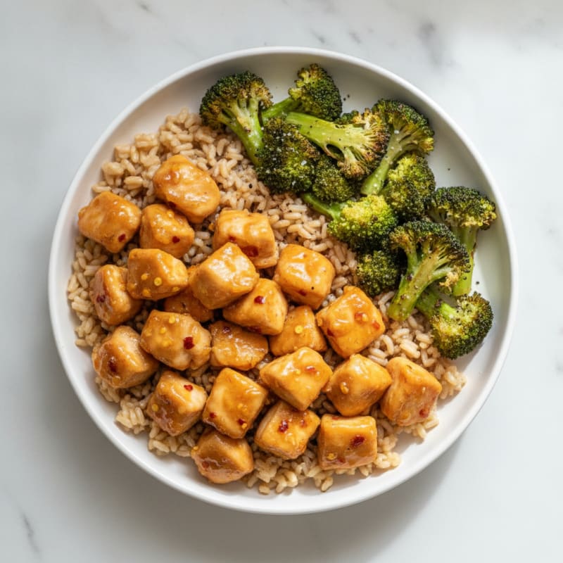 Honey-Orange Chili Chicken Bites