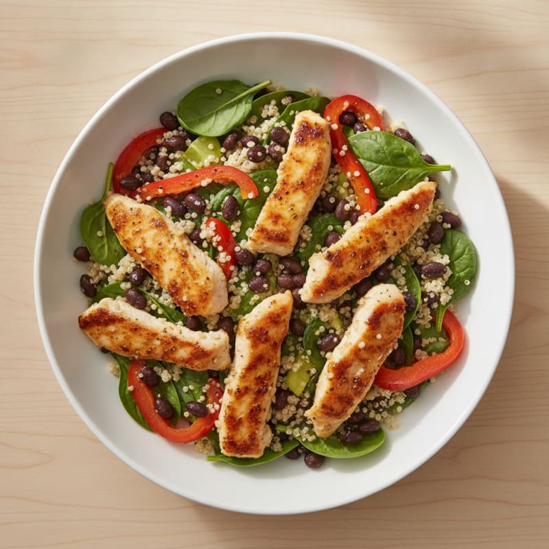 Hearty Quinoa and Black Bean Bowl