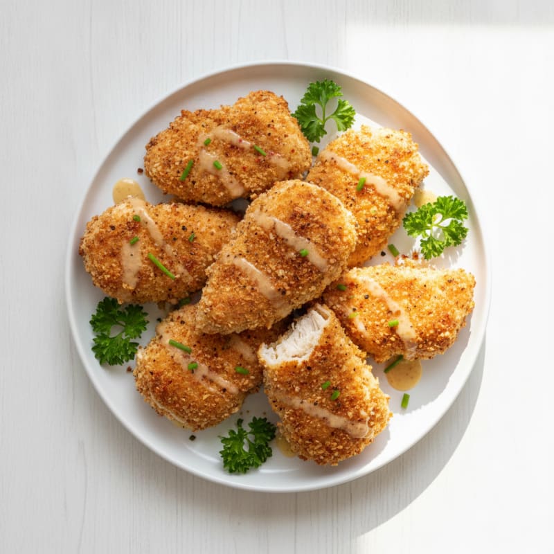 Crispy Buttermilk Air-Fried Chicken