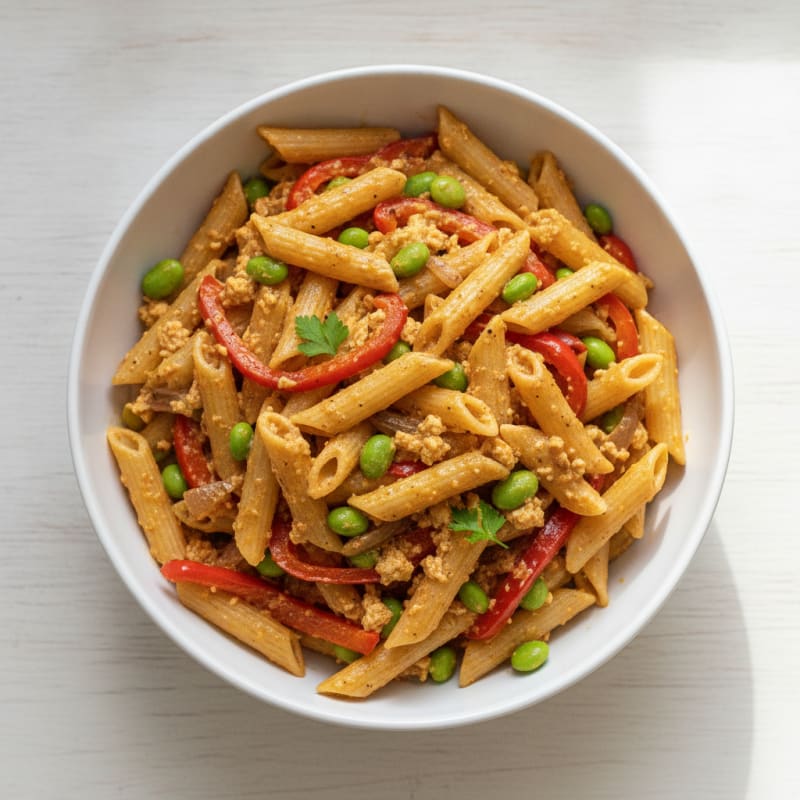 Cajun-Spiced Dairy-Free Alfredo Pasta