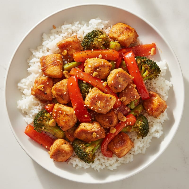Spicy Gochujang Chicken Stir-Fry