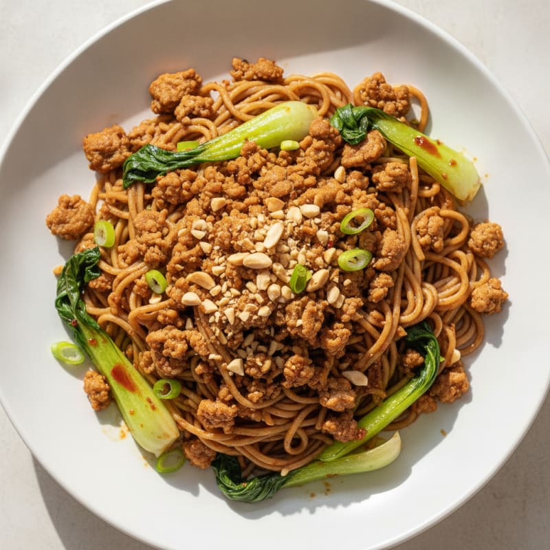 Sichuan Chili Pork Dan Dan Noodles
