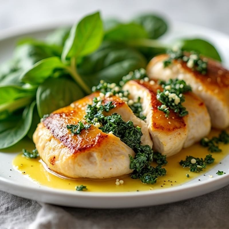 Spinach and Feta Stuffed Chicken Breast