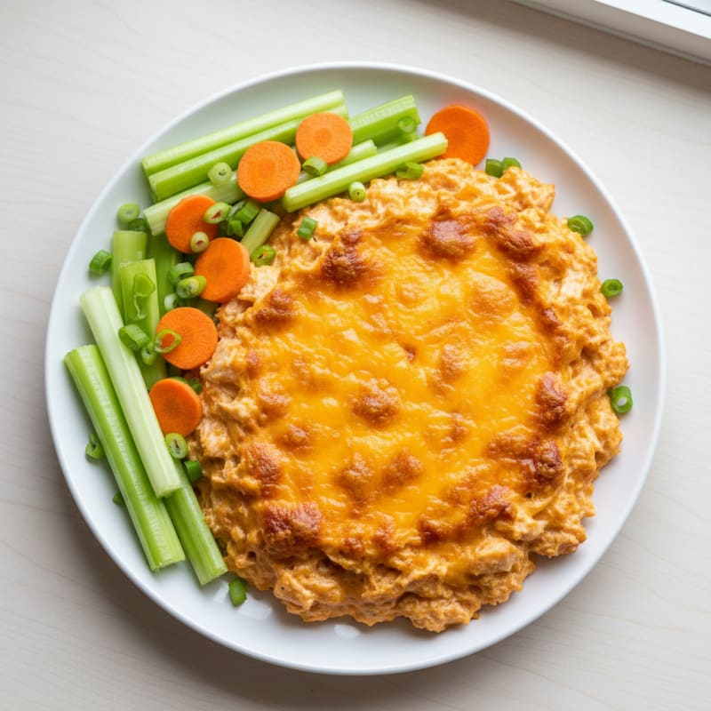 High-Protein Buffalo Chicken Dip