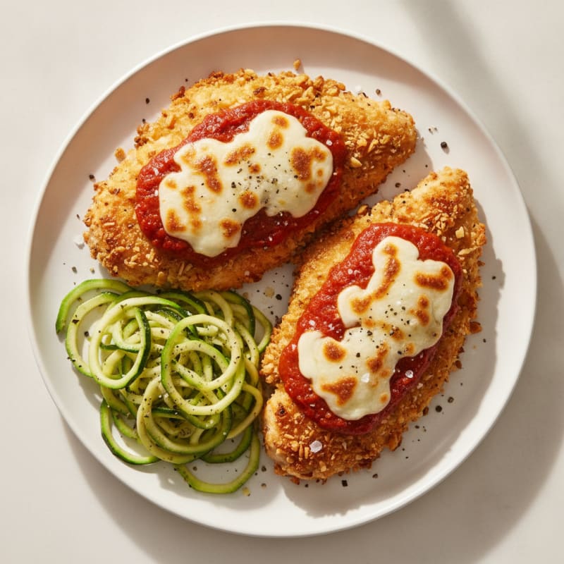 Crispy Almond-Crusted Chicken Parmesan