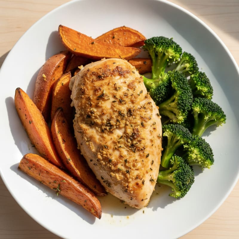 Garlic Herb Roasted Chicken