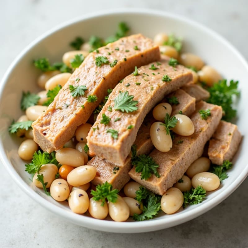 Tuna and White Bean Salad with Fresh Herbs